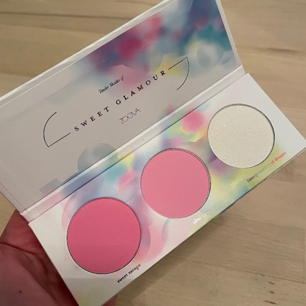 NEW Zoeva Sweet Glamour Blush Palette
